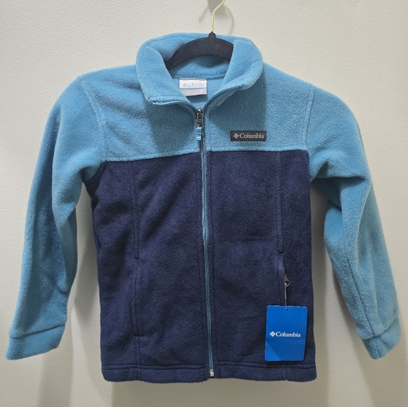 Columbia Other - NWT Columbia Two-Tone Blue Fleece Jacket